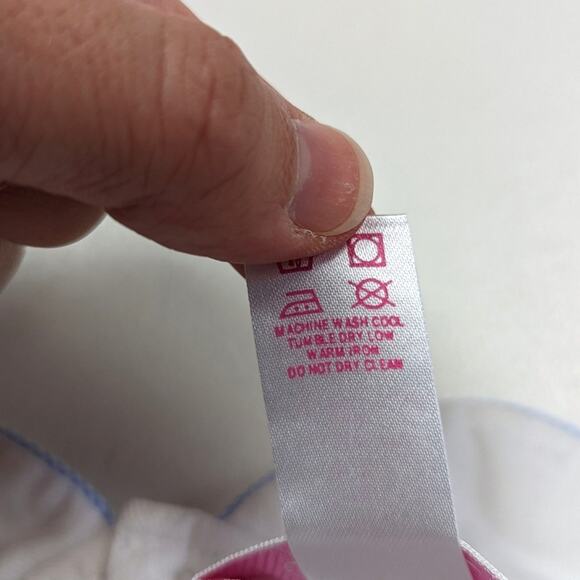 Sophie Dess Dress Girls Size 24m Blue Gingham Pinafore - Picture 7 of 7